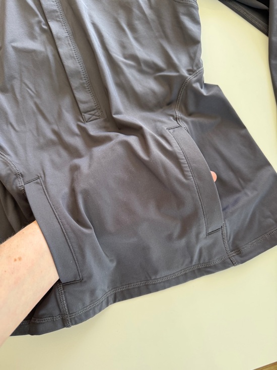 Athletes-Gray-1/4-Snap-Pullover-Kangaroo Pocket-Athletic-Athleisure-S - Picture 8 of 11